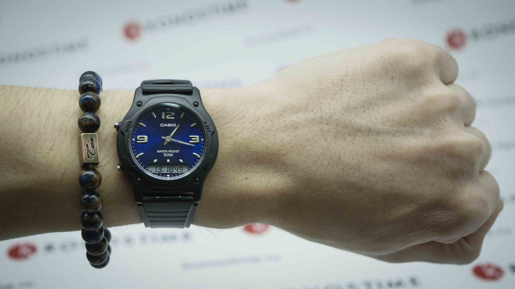 Оригинальные часы Casio Casio Collection AW-49HE-2AVDF (AW-49HE-2A) в фирменной упаковке от производителя